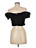 A.L.C. Black Short Sleeve Top Size 6 - photo 2
