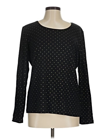 Karen Scott Long Sleeve Top (view 1)