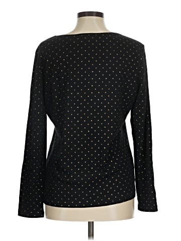 Karen Scott Long Sleeve Top (view 2)
