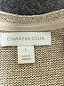 Charter Club Metallic Tan Pullover Sweater Size L - photo 6