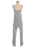 FancyQube 100% Cotton Solid Gray Jumpsuit Size S - photo 1