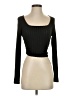 Shein Black Long Sleeve T-Shirt Size 4 - photo 1