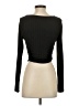 Shein Black Long Sleeve T-Shirt Size 4 - photo 2