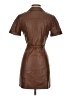Intermix Brown Casual Dress Size XS - photo 2