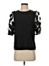 Shein Black 3/4 Sleeve Top Size S - photo 1