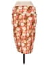 Lularoe Floral Orange Pink Casual Skirt Size M - photo 2