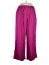 Shein Curve 100% Polyester Purple Casual Pants Size 16 Plus (2) - photo 1