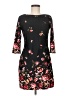 Primark Floral Black Casual Dress Size 6 - photo 1