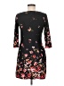 Primark Floral Black Casual Dress Size 6 - photo 2