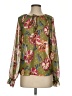 Tamara H. 100% Polyester Green Long Sleeve Blouse Size S - photo 1
