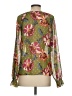 Tamara H. 100% Polyester Green Long Sleeve Blouse Size S - photo 2