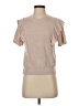 Monrow Tan Short Sleeve Top Size S - photo 1