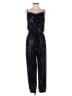 Mustard Seed Metallic Black Jumpsuit Size S - photo 1