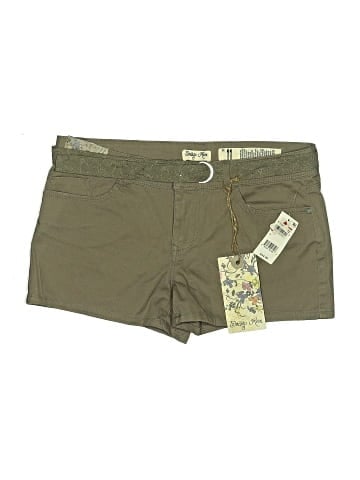 Indigo Rein Khaki Shorts (view 1)
