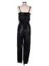 Mustard Seed Metallic Black Jumpsuit Size S - photo 2