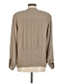 Jones New York 100% Polyester Tan Long Sleeve Blouse Size 6 - photo 2