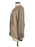 Jones New York 100% Polyester Tan Long Sleeve Blouse Size 6 - photo 5