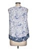 J.Jill Blue Sleeveless Blouse Size L - photo 2