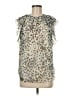 Ann Taylor LOFT Teal Sleeveless Blouse Size M - photo 1