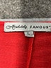 Absolutely Famous 100% Polyester Red Short Sleeve Blouse Size L - photo 7