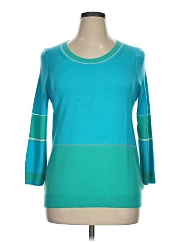 St. John Wool Pullover Sweater (view 1)