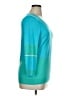 St. John Teal Wool Pullover Sweater Size XL - photo 4