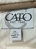 Cato 100% Polyester Ivory Vest Size XL - photo 4