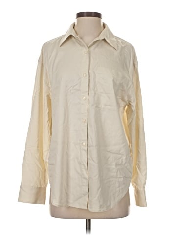 Calvin Klein Long Sleeve Button-Down Shirt (view 1)