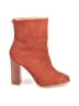 Express Orange Brown Boots Size 9 - photo 1