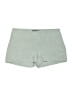 Arden B. Chevron-herringbone Green Shorts Size 2 - photo 1