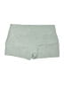 Arden B. Chevron-herringbone Green Shorts Size 2 - photo 2
