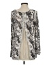 Rewind Silver Long Sleeve Blouse Size S - photo 2