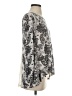 Rewind Silver Long Sleeve Blouse Size S - photo 4