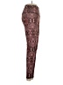 Unbranded Paisley Burgundy Leggings Size 00 (estimated) - photo 4