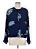 J.Crew Print Blue Jacket Size 6 - photo 1