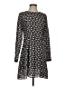 Harlyn 100% Polyester Print Black Casual Dress Size S - photo 1