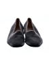 Salvatore Ferragamo Solid Black Gray Flats Size 8 - photo 2