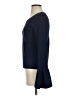Milly Blue Long Sleeve Top Size S - photo 5