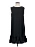 Unbranded 100% Polyester Solid Black Casual Dress Size S - photo 1