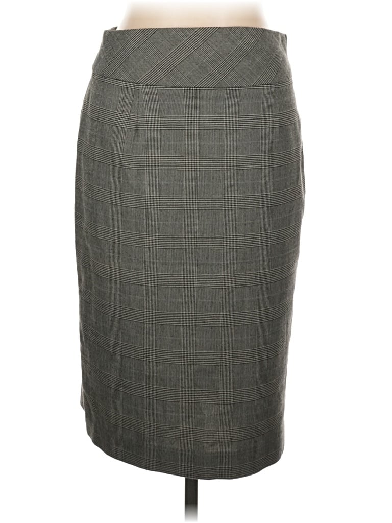 Pre-owned Grace Elements Formal Skirt In Gray
