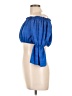 Shein Blue 3/4 Sleeve Blouse Size 11 - 12 - photo 5