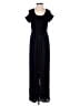 My Michelle Solid Black Jumpsuit Size 7/8 - photo 1
