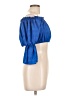 Shein Blue 3/4 Sleeve Blouse Size 11 - 12 - photo 4