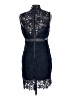 Bardot 100% Polyester Blue Cocktail Dress Size 10 - photo 2