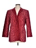 Carlisle Animal Print Red Blazer Size 12 - photo 1