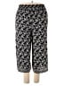 Max Studio Print Black Casual Pants Size 2X - photo 2