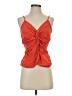 Flawless Orange Sleeveless Blouse Size S - photo 1