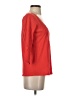 J.Crew 100% Cotton Red 3/4 Sleeve Top Size S - photo 4