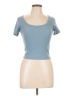 DAZY Blue Short Sleeve T-Shirt Size L - photo 1