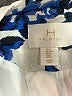 H By Halston Floral Blue Blazer Size M - photo 6
